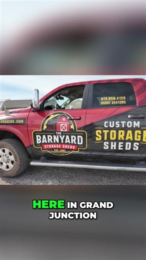 Storage Sheds Grand Junction: The Barnyard Selection #shorts