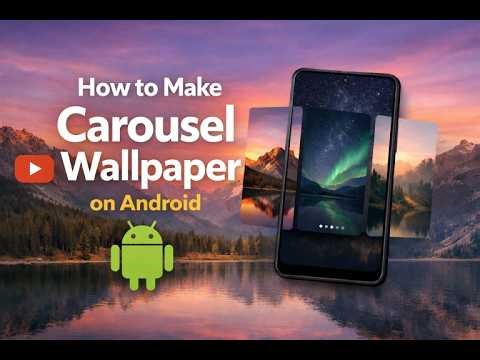 How to use Carousel Wallpaper in Android