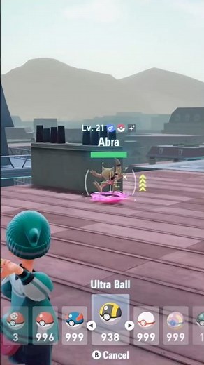 My first SHINY FAIL In Pokemon Legends Z-A!! #shorts