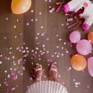 The hand-scraped finish of this elegant hardwood flooring adds instant style to your home. http://thd.co/2CTXBDg | The Home Depot