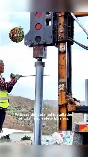 Road Barrier Installation A Must See Process!