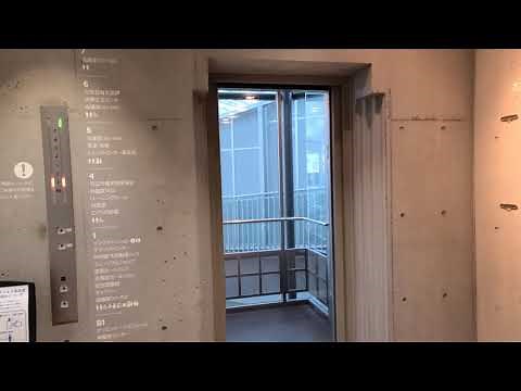 【シースルー・特注】これは珍しい！日立シビックセンターのすごいエレベーター