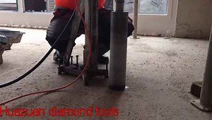 Professional M14 Thread Diamond Core Drill for Hollowing Concrete Masonry Silver Welded Process