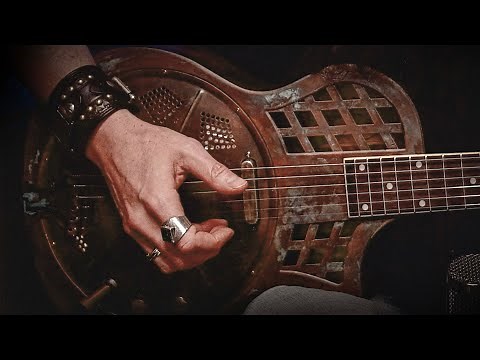 Soothing Delta Blues Slide Guitar – "Long Road Through the Rain"