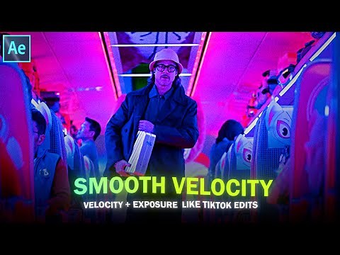 How to make velocity edit :after effects
