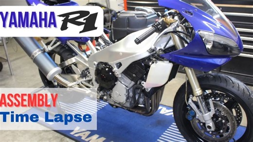 【2001款雅马哈YZF_R1 - 全组装延时摄影】