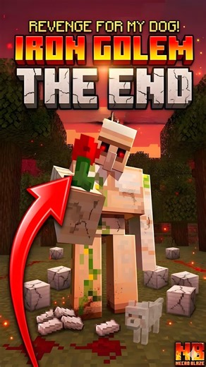 Iron Golem Killed My Dog, So I NUKED Him! 😡