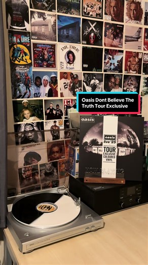 I still need to get so many of these tour variants I really want the definitely maybe one🫠what are your thoughts on these pressings and album?👀 #oasis #oasislive #oasis25 #foryoupage #vinyl