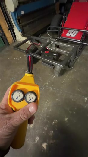 A lil ol atv winch does all the work!