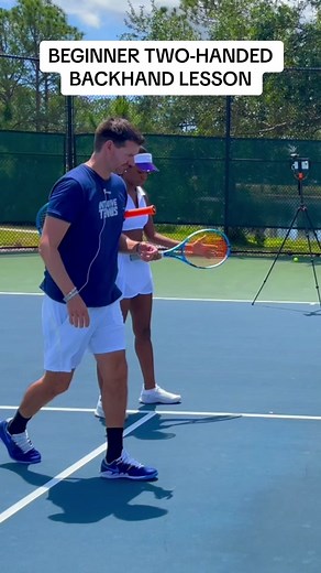 Beginner Two-Handed Backhand Lesson Tips
