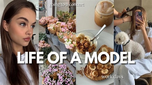 【英字vlog】Marija | 在洛杉矶的模特生活｜去看演唱会｜外出健身