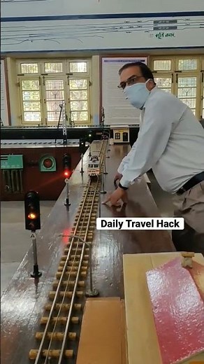 Automatic Signalling System in Indian railways #railway #youtubeshorts #shorts #short