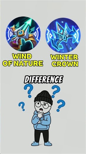 Athena's Shield vs Radiant Armor | Wind of Nature vs Winter Crown #MLBB#Shorts