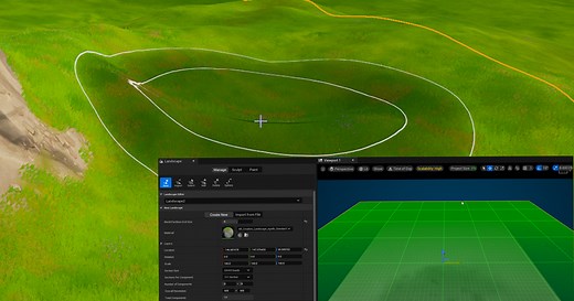 Generating New Terrain in Unreal Editor for Fortnite | Fortnite Documentation | Epic Developer Community