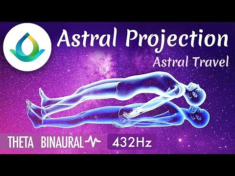 432 Hz | ASTRAL PROJECTION Meditation Music ◑ Binaural Beats