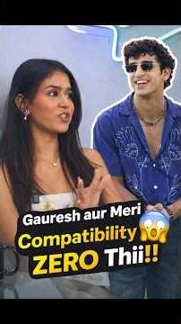 Akanksha shares reality of her compatibility with Gauresh😲 #trendingshorts #mtv #yogeshrawat