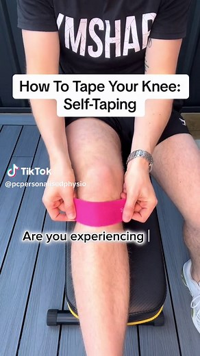 How to tape your knee - Self taping for patella tendinopathy #kneetaping #kneepain #patellatendonitis #patellartendinopathy #kneetapingtutorial #kneeinjury #selftaping #tapingtutorial #patellataping #physicaltherapy #physiotherapy #sportsphysio
