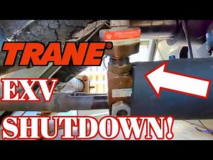 EXV Takes Out Chiller on Trane Air Cooled Chiller