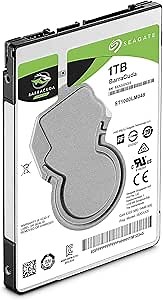 Seagate BarraCuda 1TB Internal Hard Drive HDD – 2.5 Inch SATA 6 Gb/s 5400 RPM 128MB Cache for PC Laptop (ST1000LM048)