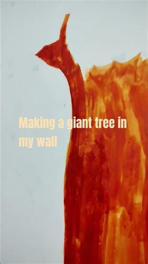 making a giant tree in my wall