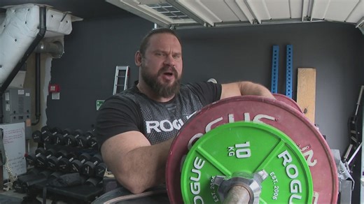 From garage to greatness: Washington man trains for another World’s Strongest Man run