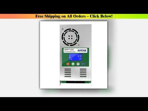 MPPT 60A Solar Charge Controller 12V 24V 36V 48V Auto Solar Panel Regulator Charging Controller