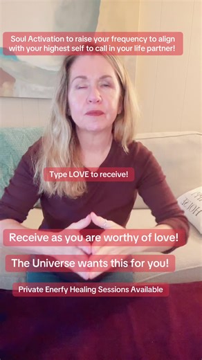 — “This Soul Activation is your divine reminder: You are ready for a healthy, aligned, lasting love. 💗” — “Calling in your life partner starts with calling yourself home. This energy healing is the portal. 🌌” — “You don’t have to chase love. You become love—and it finds you. Let’s activate that today. 💫” — “If your heart has been waiting for ‘the one’… this is your signal. The frequency is now. 🔮” — “Soulmates are magnetized, not hunted. Align your energy, call them in. 💕” soulmate activati