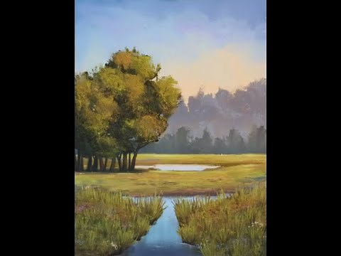 Glorious landscape painting webinar featuring Aaron Rutten