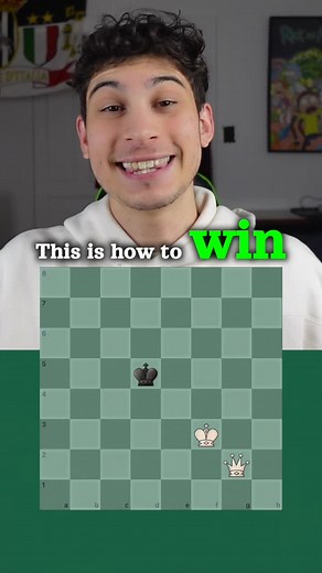 How Mate with a Queen and King #chess