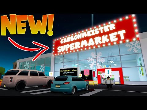 *NEW* Building My Supermarket "THIS GAME IS AWESOME"! My Supermarket Roblox