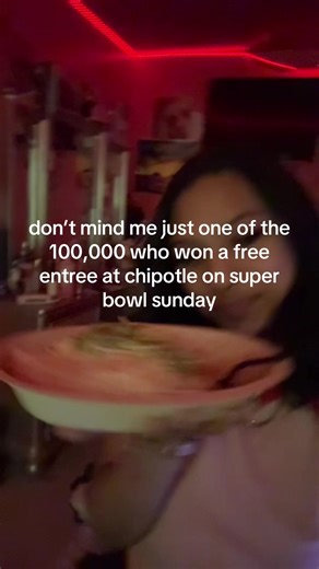 Winning a Free Entree at Chipotle on Super Bowl Sunday