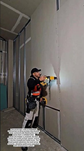 Automatic Screw Gun for Drywall Installation – Fast & Efficient Wall Mounting