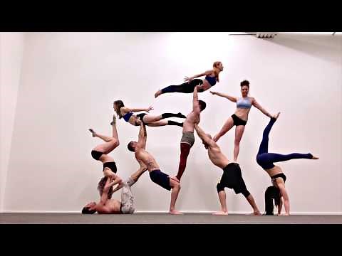 Stack of Acrobats – Human Pyramid, Acro style