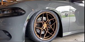 Custom Fender Emblem Badges for Dodge Challenger and Charger Scat Pack (Red)