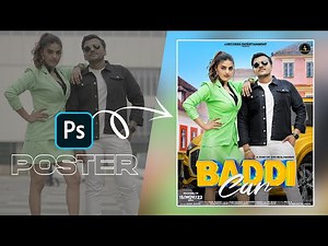 HOW TO MAKE SONG POSTER IN PHOTOSHOP | SPEED ART | TUTORIAL | SK CREATIONS
