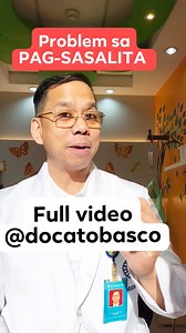 274K views · 3.4K reactions | Problems with Delayed Speech in Children #speechdelay #delayed #speech #reelsviralfb #fypシ #kids #videoviral #language | Dr. Ato Basco Your Friendly Pediatrician Online | Facebook