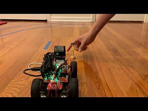 DeepPiCar detecting traffic signs and pedestrians on the road