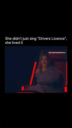 @audiowrapped | Sian Fuller's semi-final performance of Olivia Rodrigo's "Drivers License" on The Voice Australia, aired on September 5, 2021, and lasting... | Instagram