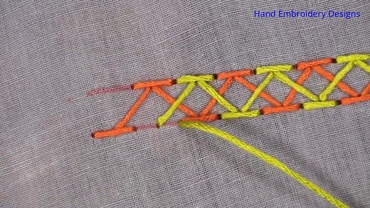 73K views · 4.4K reactions | Single and Double Chevron Stitch tutorial | Solin Original | Facebook