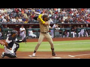 Fernando Tatis Jr Hitting Mechanics Slow Motion Home Run Baseball Swing Instruction Video Hit Bat
