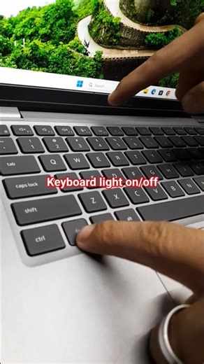 Dell latitude 5320 laptop keyboard light on/off #shorts #short #laptop