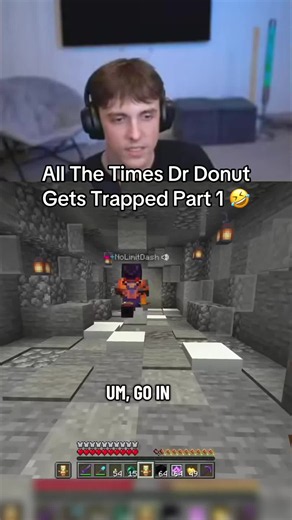 Dr Donut Minecraft Funny Trapped Moments Part 1