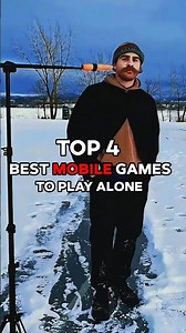 Top 4 Best Mobile Games To Play Alone 😌
