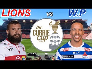 LIONS vs WESTERN PROVINCE Currie Cup 2025 Live Commentary