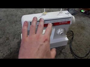 SINGER ELECTRIC SEWING MACHINE 3343C PRODUCT TESTING FOR EBAY SELLING OR AMAZON AUCTION COMPANY