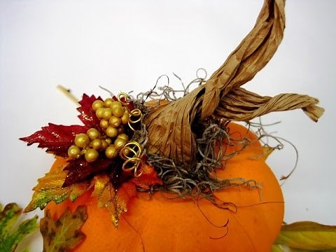 How to Create a Pumpkin Stem ~ Featuring Miriam Joy