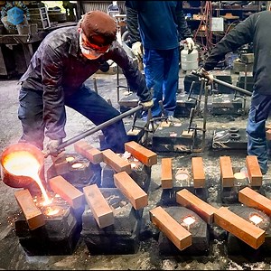 964K views · 11K reactions | Making a Takoyaki Maker in Japan – Traditional Casting Process Revealed | Process everything factory’s | Facebook