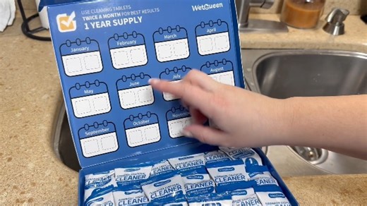 Watch Garbage disposal cleaner tablets! Fresh scent-track calendar on Amazon Live