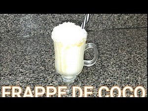 FRAPPE DE COCO PREPARALO DE ESTA MANERA SEGURO TE GUSTARA.