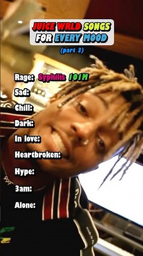 Juice WRLD SONGS For Every MOOD